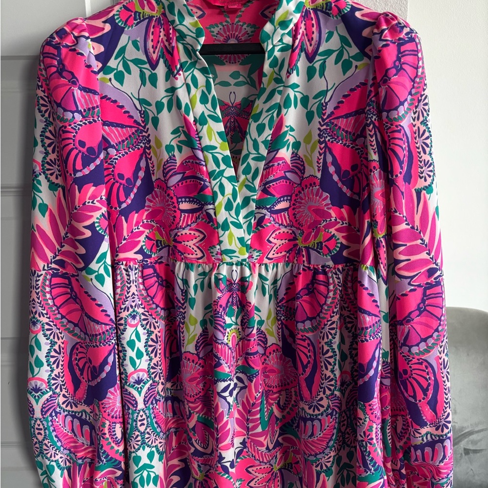 Lilly Pulitzer Winona Stretch Tunic Size XS